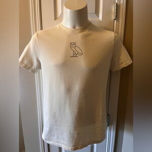Mens OVO Octobers Very Own Centre Logo T Shirt Medium
